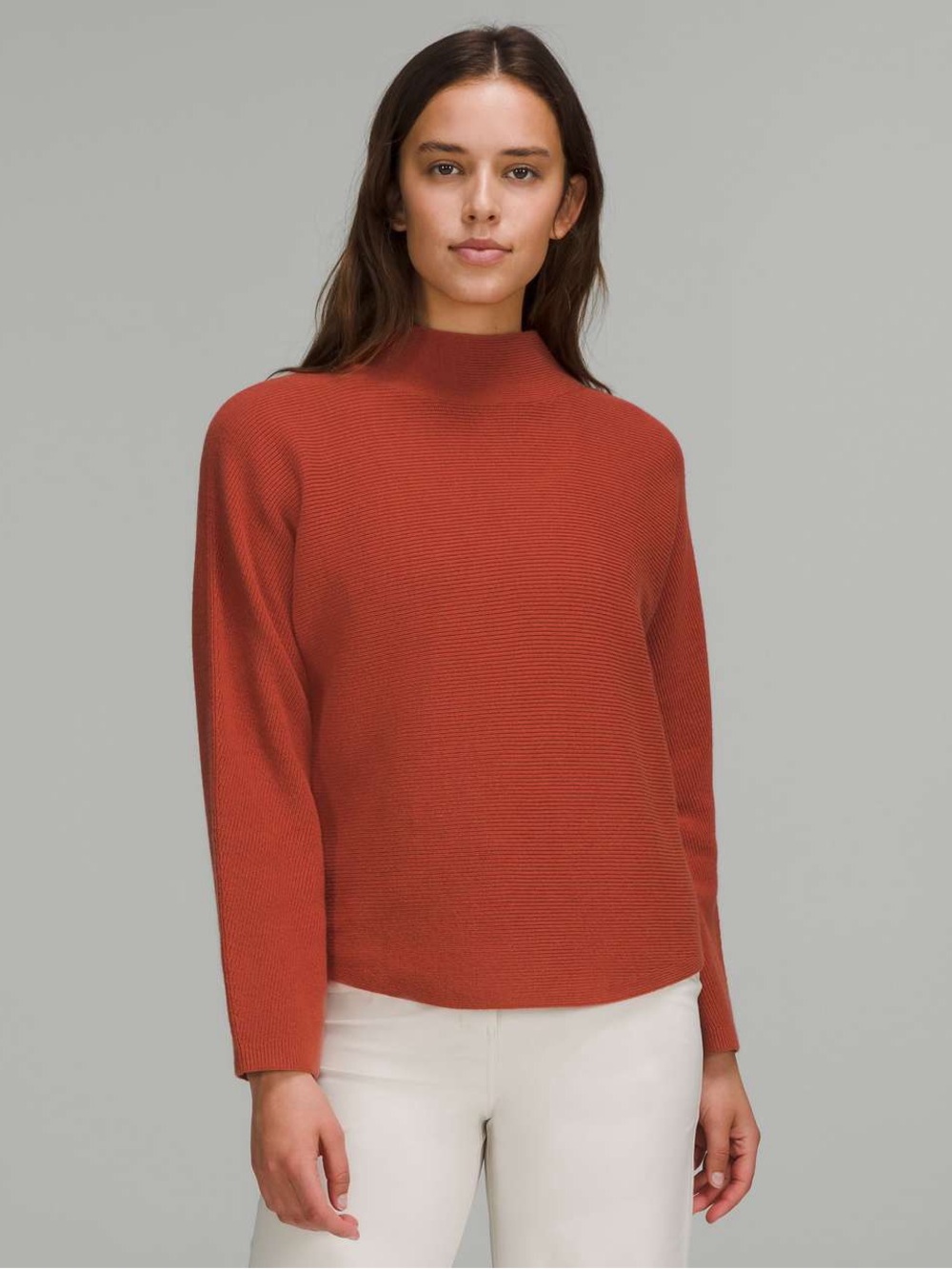 Lululemon Boxy Cotton Blend Sweater